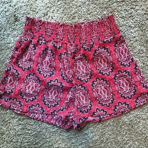 Charlotte Russe Paisley Flowy Shorts